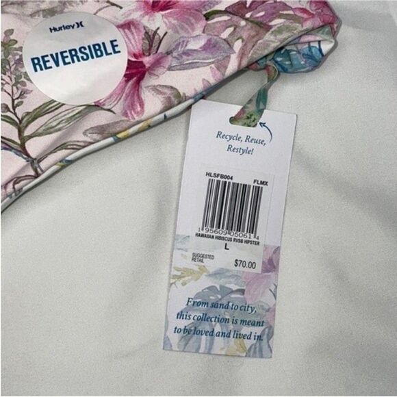 LoveShackFancy Womens Size Large
HAWAIIAN HIBISCUS RVSB HIPSTER - Picture 7 of 13